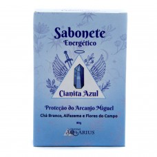 Sabonete Cianita Azul - Proteção do Arcanjo Miguel