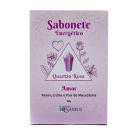 Sabonete Quartzo Rosa - Amor