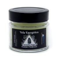 Vela Turmalina Negra - Proteção e Purificação