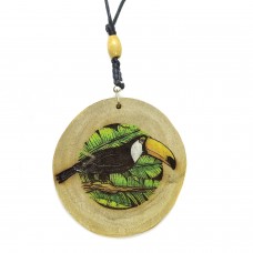 Colar de Madeira Tucano