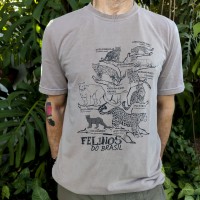 Camiseta Pet Felinos do Brasil