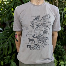 Camiseta Pet Felinos do Brasil