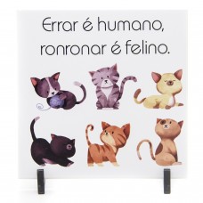 Azulejo Ronronar é Felino