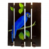 Cabideiro Arara Azul