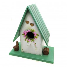 Casa para Passarinho Alta Verde e Branca