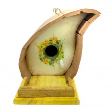 Casa para Passarinho Gota G Bege Casa para Passarinho Gota G Bege