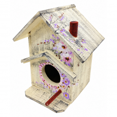 Casa para Passarinho Pátina e Flores