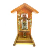 Comedouro Garrafa para Pássaros Margarida