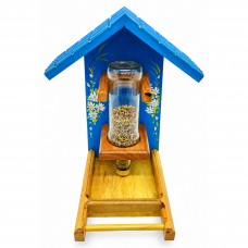 Comedouro Garrafa para Pássaros Margarida