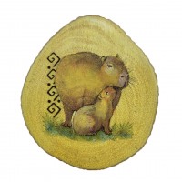 Imã Madeira Capivara