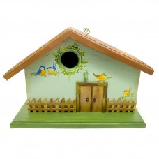 Casa para Passarinho Comprida com Passarinhos