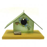 Casa para Passarinho PP MDF Verde