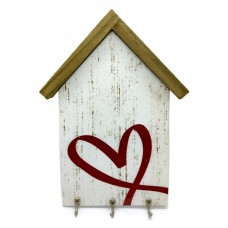Porta Chaves Casinha Coração Porta Chaves Casinha Coração