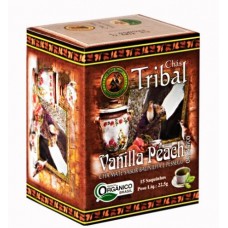Chá Orgânico Tribal Vanilla Peach