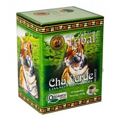 Chá Verde Orgânico Tribal Limão e Gengibre