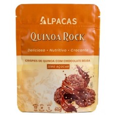 Crispies de Quinoa com Chocolate Belga Zero Açúcar