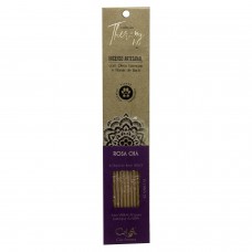 Incenso Rosa Chá com Floral de Bach
