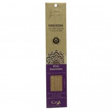 Incenso Rosa Damascena com Floral de Bach