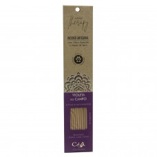Incenso Violeta do Campo com Floral de Bach