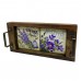 Bandeja Azulejos Lavanda e Violeta Lavabo G