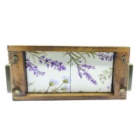 Bandeja Azulejos Lavandinha Lavabo P