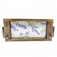 Bandeja Azulejos Lavandinha Lavabo P Bandeja Azulejos Lavandinha Lavabo P