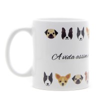 Caneca Cachorro Vida é Melhor