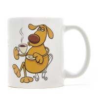 Caneca Café e Cachorro 