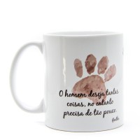 Caneca Cachorro Homem Deseja