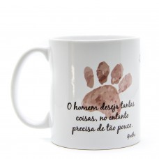 Caneca Cachorro Homem Deseja