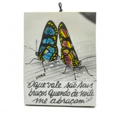 Painel Poesia O que vale são seus braços