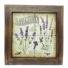 Quadro Azulejo Lavandula
