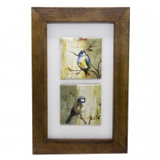 Quadro Azulejos Pássaros