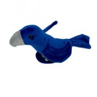 Ave de Ombro Arara Azul