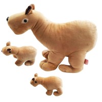 Capivara com Filhote Pelúcia