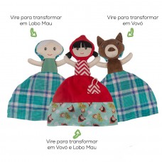 Vira Vira Chapeuzinho Vermelho, Lobo Mau e Vovozinha