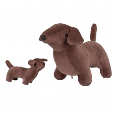 Dachshund com Filhote Pelúcia