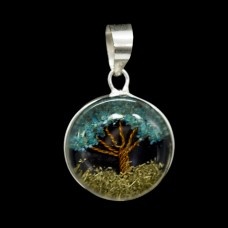 Pingente Árvore com Resina Pingente Árvore com Resina