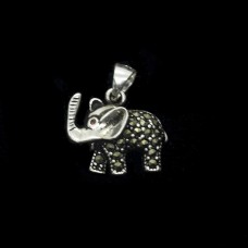 Pingente Elefante com Marcassita P