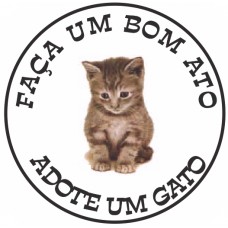 Botton Adote um Gato